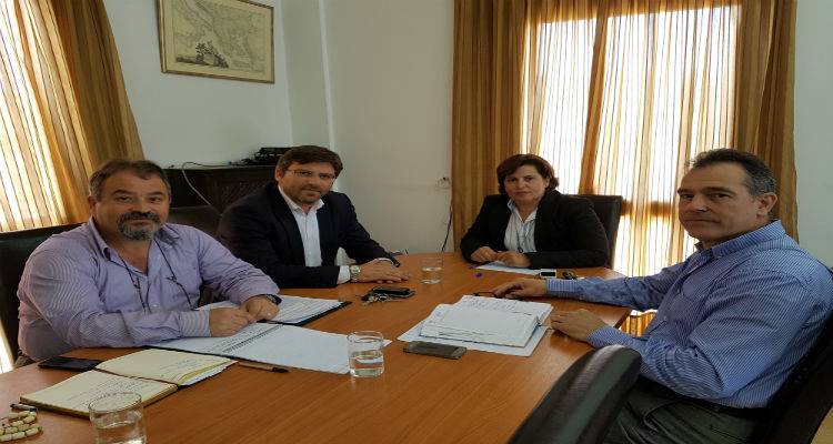 Συνάντηση με τον Δήμαρχο Λήμνου πραγματοποίησε σήμερα η Περιφερειάρχης Βορείου Αιγαίου