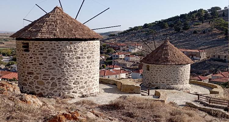 Λήμνος - Κοντιάς: Επισκέψιμοι οι μύλοι στον Άγιο Αθανάσιο