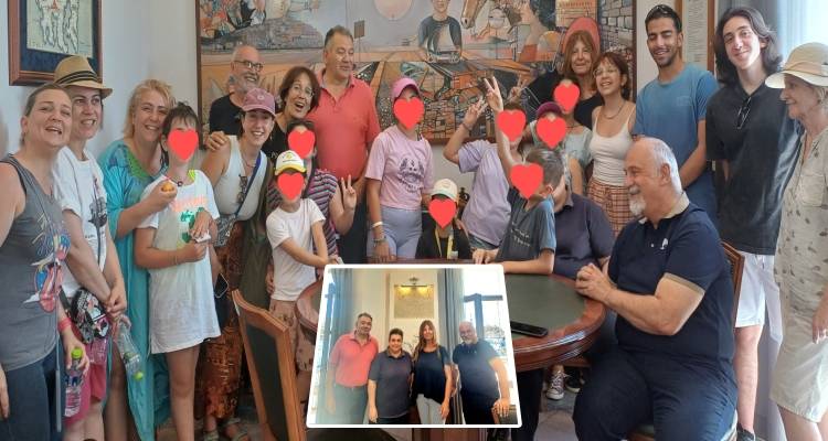 Επίσκεψη του Πολυθεματικού Θερινού Σχολείου «Πολύγλωττη Πόλις» στο Δημαρχείο Λήμνου