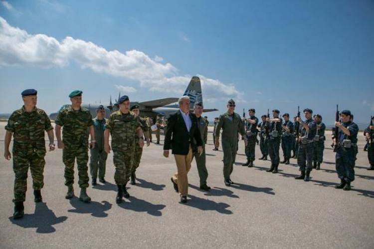 &Sigma;&kappa;ά&nu;&delta;&alpha;&lambda;&omicron; &mu;&epsilon; &tau;&alpha;... ά&rho;&beta;&upsilon;&lambda;&alpha; &Alpha;&rho;&chi;&eta;&gamma;&omicron;ύ &tau;&omicron;&upsilon; &Sigma;&tau;&rho;&alpha;&tau;&omicron;ύ &pi;&omicron;&upsilon; &sigma;&upsilon;&nu;ό&delta;&epsilon;&upsilon;&epsilon; &sigma;&tau;&eta; &Lambda;ή&mu;&nu;&omicron; &tau;&omicron;&nu; &Delta;. &Alpha;&beta;&rho;&alpha;&mu;ό&pi;&omicron;&upsilon;&lambda;&omicron;