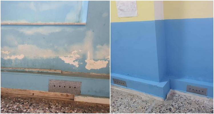 Εθελοντική παρέμβαση στο Δημοτικό Σχολείο Μούδρου για ένα πιο υγιές και φωτεινό ξεκίνημα