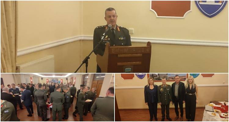 Λήμνος: Ο Ταξίαρχος Κουφόπουλος αποχαιρέτησε συνεργάτες και φίλους (photos + video)