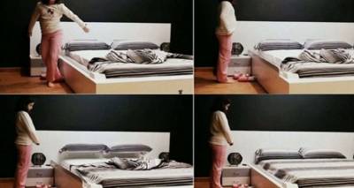 Το «έξυπνο» κρεβάτι που... στρώνεται μόνο του (video)