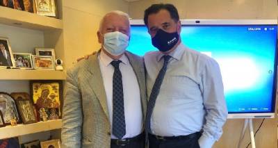 &Sigma;&upsilon;&nu;ά&nu;&tau;&eta;&sigma;&eta; &Kappa;. &Mu;&omicron;&upsilon;&tau;&zeta;&omicron;ύ&rho;&eta; &mu;&epsilon; &tau;&omicron;&nu; &Upsilon;&pi;&omicron;&upsilon;&rho;&gamma;ό &Alpha;&nu;ά&pi;&tau;&upsilon;&xi;&eta;&sigmaf; &kappa;&alpha;&iota; &Epsilon;&pi;&epsilon;&nu;&delta;ύ&sigma;&epsilon;&omega;&nu;