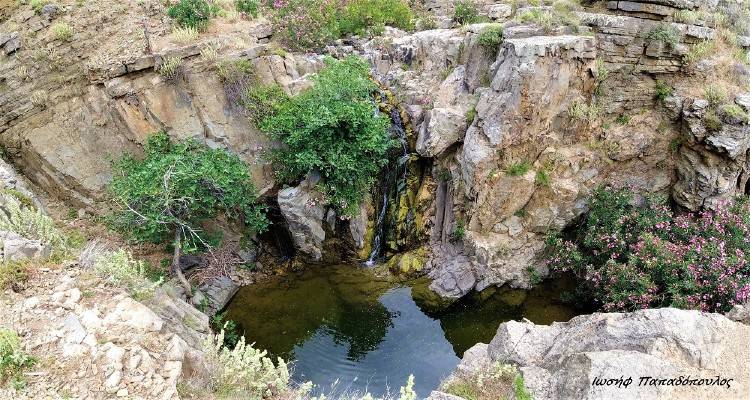 Ο &quot;άγνωστος&quot; καταρράκτης Κατσαίτης κοντά στον Κάσπακα της Λήμνου.