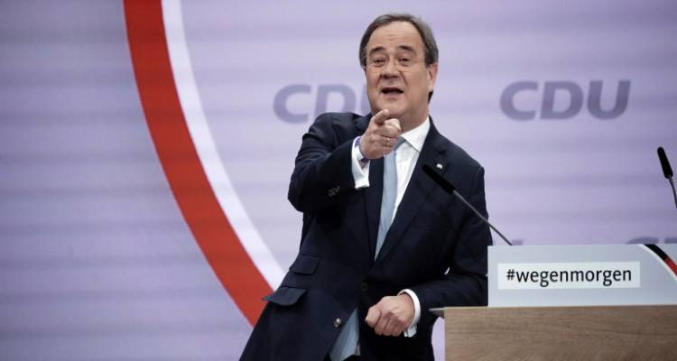 Ο νέος Πρόεδρος του CDU /Φωτογραφία: Michael Kappeler/dpa via AP