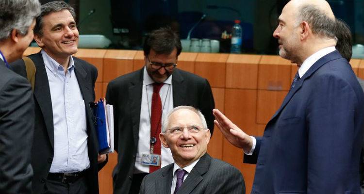 Eurogroup: &Omicron; &Sigma;ό&iota;&mu;&pi;&lambda;&epsilon;... &alpha;&pi;&omicron;&phi;&alpha;&sigma;ί&zeta;&epsilon;&iota; &gamma;&iota;&alpha; &delta;ό&sigma;&eta; ή &rho;ή&xi;&eta; &gamma;&iota;&alpha; &tau;&omicron; &chi;&rho;έ&omicron;&sigmaf;