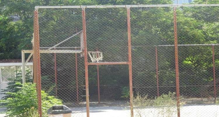 Στο «στόχαστρο» το γήπεδο μπάσκετ του Λυκείου Μύρινας (photos)