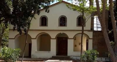 &Lambda;ή&mu;&nu;&omicron;&sigmaf;: &Epsilon;&omicron;&rho;&tau;ά&zeta;&epsilon;&iota; &omicron; &Nu;&alpha;ό&sigmaf; &tau;&omicron;&upsilon; &Iota;&omega;ά&nu;&nu;&eta; &tau;&omicron;&upsilon; &Pi;&rho;&omicron;&delta;&rho;ό&mu;&omicron;&upsilon; &sigma;&tau;&omicron; &Pi;&alpha;&lambda;&alpha;&iota;ό &Pi;&epsilon;&delta;&iota;&nu;ό