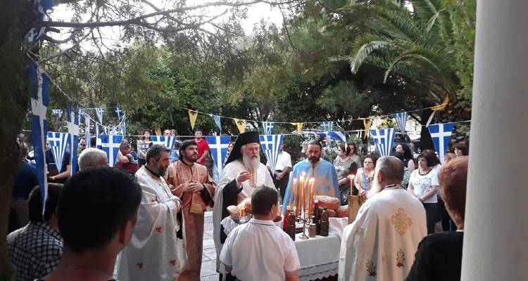Λήμνος΅Εορτασμός Αγίων Πάντων Ενορίας Πεδινού