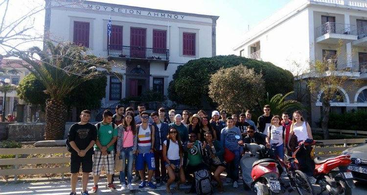 Τη Μύρινα γνώρισαν οι μαθητές του προγράμματος Erasmus που βρίσκονται στη Λήμνο