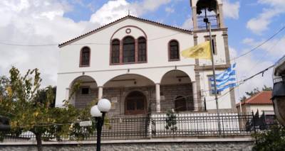 &Nu;&upsilon;&chi;&tau;&epsilon;&rho;&iota;&nu;ή &Theta;&epsilon;ί&alpha; &Lambda;&epsilon;&iota;&tau;&omicron;&upsilon;&rho;&gamma;ί&alpha; &sigma;&tau;&omicron;&nu; Ά&gamma;&iota;&omicron; &Gamma;&epsilon;ώ&rho;&gamma;&iota;&omicron; &Pi;&lambda;&alpha;&tau;έ&omicron;&sigmaf; &pi;&rho;&omicron;&sigmaf; &tau;&iota;&mu;ή&nu; &tau;&omicron;&upsilon; &Alpha;&gamma;ί&omicron;&upsilon; &Sigma;&omega;&phi;&rho;&omicron;&nu;ί&omicron;&upsilon; &tau;&omicron;&upsilon; &Alpha;&theta;&omega;&nu;ί&tau;&omicron;&upsilon; (Essex)