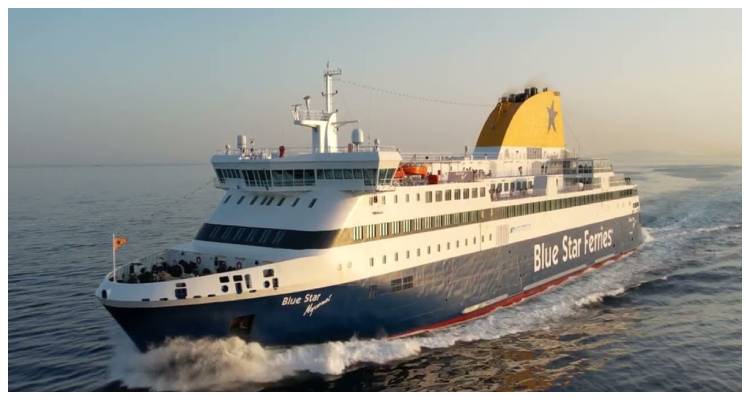 Blue Star Myconos: Αναχωρεί από Θεσσαλονίκη προς Λήμνο