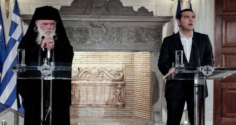 &Pi;&omicron;&lambda;&iota;&tau;&iota;&kappa;&omicron; &pi;&upsilon;&rho;&omicron;&tau;έ&chi;&nu;&eta;&mu;&alpha; &eta; &sigma;&upsilon;&mu;&phi;&omega;&nu;ί&alpha; &Tau;&sigma;ί&pi;&rho;&alpha;-&Iota;&epsilon;&rho;ώ&nu;&upsilon;&mu;&omicron;&upsilon;: &Kappa;&rho;ά&tau;&omicron;&sigmaf; &kappa;&alpha;&iota; &Epsilon;&kappa;&kappa;&lambda;&eta;&sigma;ί&alpha; &chi;&omega;&rho;ί&zeta;&omicron;&upsilon;&nu;, &alpha;&lambda;&lambda;ά &delta;&epsilon;&nu;&hellip; &chi;&omega;&rho;ί&zeta;&omicron;&upsilon;&nu;!