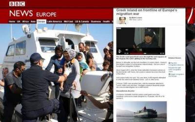 BBC: Η Λέσβος σύνορο-κλειδί για τη μετανάστευση στην Ευρώπη