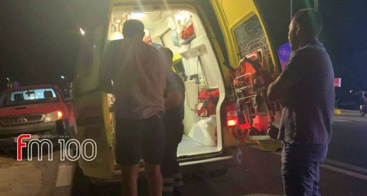 Τροχαίο στον Άγιο Δημήτριο