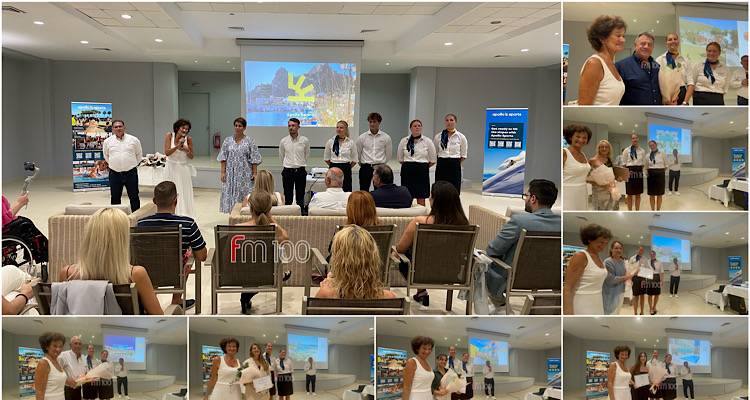 Η Apollo, ο μεγαλύτερος tour operator της Σκανδιναβίας, βράβευσε ξενοδοχεία και τουριστικά καταλύματα της Λήμνου (Video+photos)